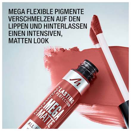 Lippenstift Liquid Lasting Perfection Mega Matte 709 Strapless MANHATTAN Cosmetics