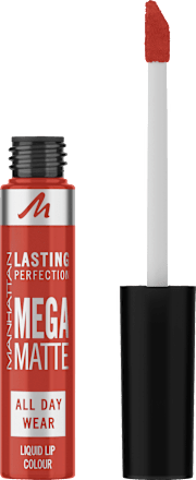 Lippenstift Liquid Lasting Perfection Mega Matte 920 Scarlet Flames MANHATTAN Cosmetics