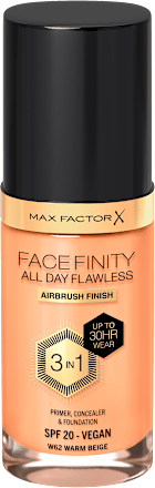 Facefinity 3u1 tekući puder – 62 Warm Beige MAX FACTOR