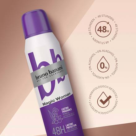 Antitranspirant Deospray Magic Woman Bruno Banani
