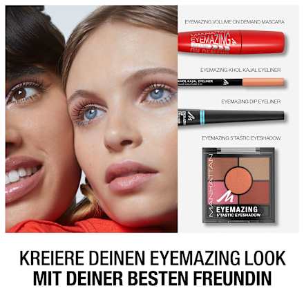 Mascara Eyemazing Volume On Demand 002 Black Brown MANHATTAN Cosmetics