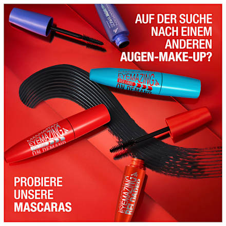Mascara Eyemazing Volume On Demand 002 Black Brown MANHATTAN Cosmetics
