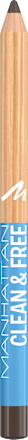 Eyeliner Clean & Free 002 Pecan Brown MANHATTAN Cosmetics
