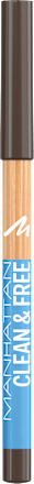 Eyeliner Clean & Free 002 Pecan Brown MANHATTAN Cosmetics