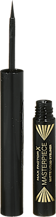 Masterpiece Matte tečni tuš za oči – 01 Black MAX FACTOR