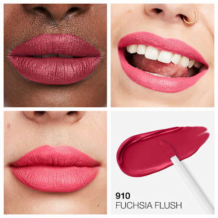 Lippenstift Liquid Lasting Perfection Mega Matte 910 Fuschia Flush MANHATTAN Cosmetics