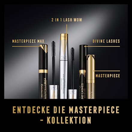 Mascara Masterpiece 2in1 Lash Wow 01 Black MAX FACTOR
