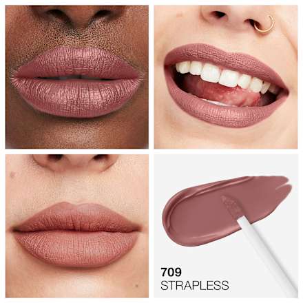 Lippenstift Liquid Lasting Perfection Mega Matte 709 Strapless MANHATTAN Cosmetics