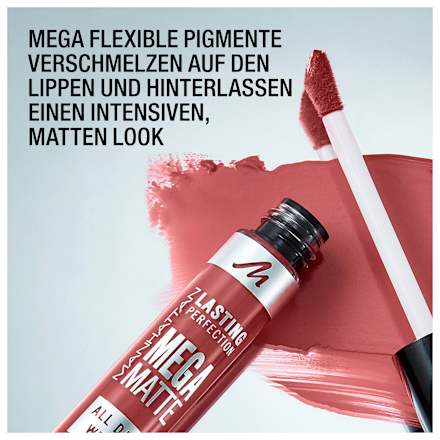 Lippenstift Liquid Lasting Perfection Mega Matte 110 Shoppink In Soho MANHATTAN Cosmetics