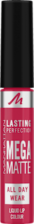 Lippenstift Liquid Lasting Perfection Mega Matte 910 Fuschia Flush MANHATTAN Cosmetics
