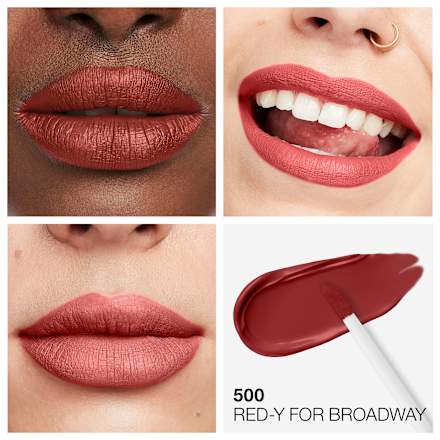 Lippenstift Liquid Lasting Perfection Mega Matte 500 Red-Y For Broadway MANHATTAN Cosmetics