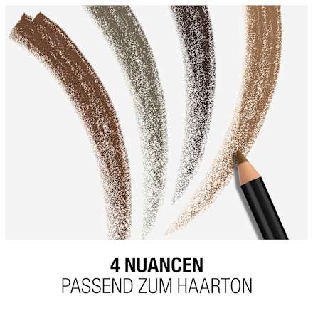 Augenbrauenstift Brow Tastic Professional 004 Black Brown  MANHATTAN Cosmetics