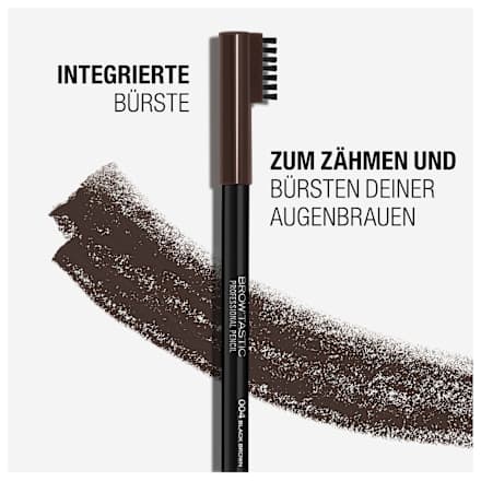 Augenbrauenstift Brow Tastic Professional 004 Black Brown  MANHATTAN Cosmetics