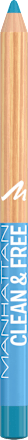 Eyeliner Clean & Free 006 Anime Blue MANHATTAN Cosmetics