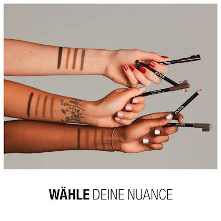 Augenbrauenstift Brow Tastic Professional 004 Black Brown  MANHATTAN Cosmetics