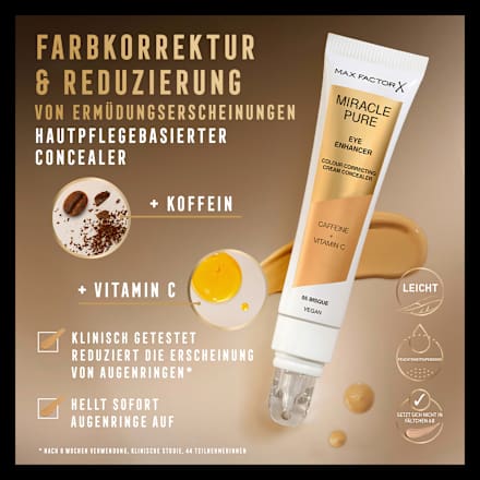 Concealer Miracle Pure Eye Enhancer 04 Honey MAX FACTOR