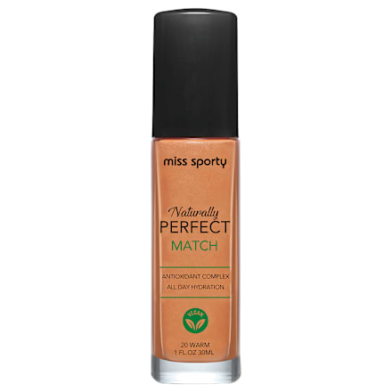  Naturally Perfect Match fond de ten 20 Warm miss sporty