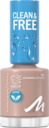 Nagellack Clean & Free 161 Skimming Stones MANHATTAN Cosmetics