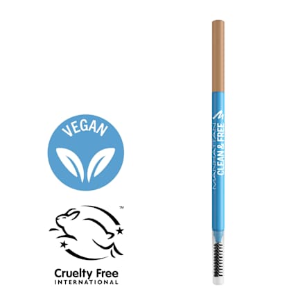 Augenbrauenstift Clean & Free 001 Blonde MANHATTAN Cosmetics