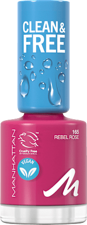 Nagellack Clean & Free 165 Rebel Rose MANHATTAN Cosmetics
