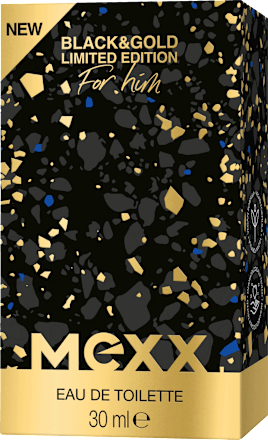 Eau de Toilette Black & Gold For Him Mexx