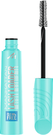 Mascara Clean & Free Lash Loader 1010N Black MANHATTAN Cosmetics
