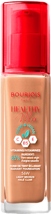 CLEAN & VEGAN HEALTHY Mix tečni puder- 56W Light Bronze BOURJOIS PARIS