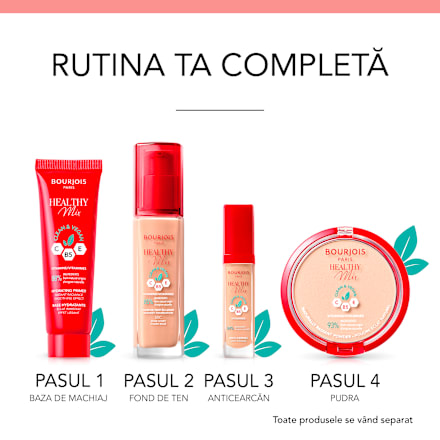 Healthy Mix pudră compactă 03 Rose Beige BOURJOIS PARIS