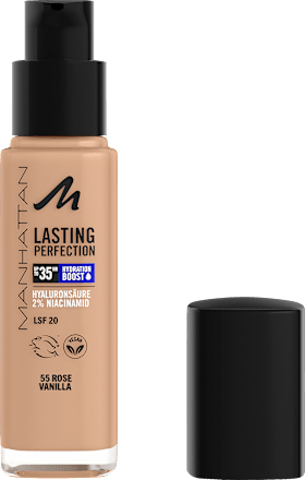 Foundation Lasting Perfection 55 Rose Vanilla LSF 20 MANHATTAN Cosmetics