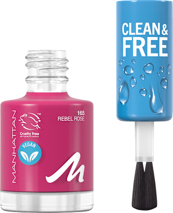 Nagellack Clean & Free 165 Rebel Rose MANHATTAN Cosmetics