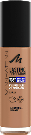 Foundation Lasting Perfection 68 Natural Bronze LSF 20 MANHATTAN Cosmetics