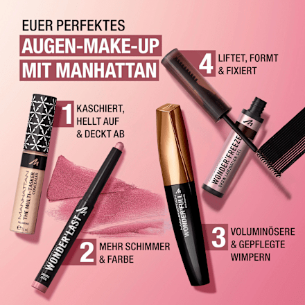 Augenbrauengel Wonder'Freeze 004 Deep Brown MANHATTAN Cosmetics