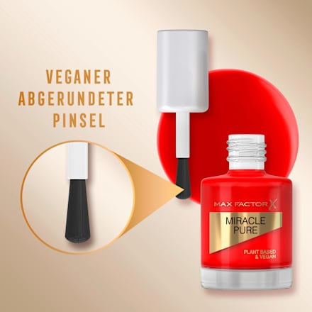 Geschenk-Set Nagellacke Miracle Pure 205 & 305 + gratis Top Coat MAX FACTOR