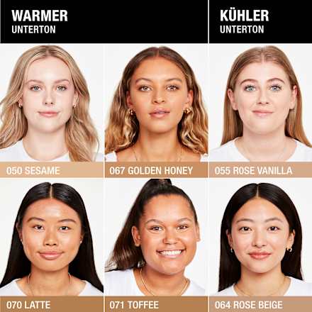 Foundation Lasting Perfection 66 Honey MANHATTAN Cosmetics