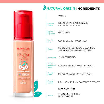 Podkład HEALTHY MIX 54 Beige BOURJOIS PARIS