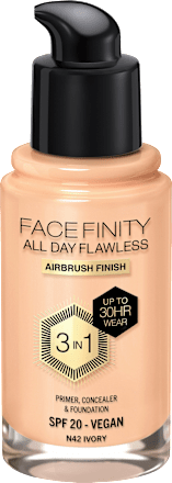 Foundation Facefinity All Day Flawless LSF 20, 42 Ivory MAX FACTOR