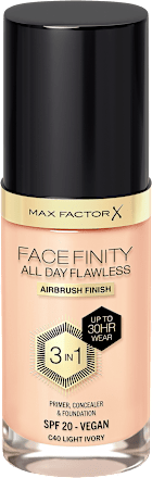 Podkład Facefinity 3w1 C40 - Light Ivory MAX FACTOR