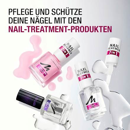 Base Coat, Nail Treatment 2in1 MANHATTAN Cosmetics