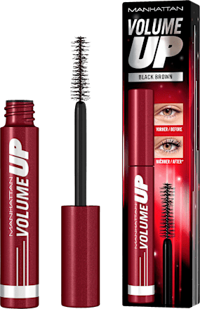 Mascara Volume Up 002 Extreme Black Brown MANHATTAN Cosmetics