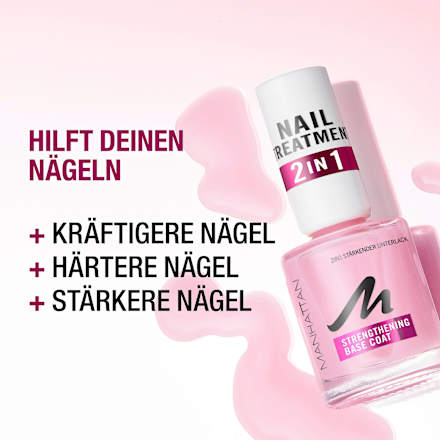 Base Coat Nail Treatment 2in1 MANHATTAN Cosmetics