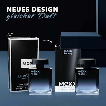 Eau de Toilette Black for him Mexx