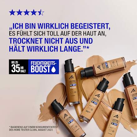 Foundation Lasting Perfection 50 Sesame LSF 20 MANHATTAN Cosmetics