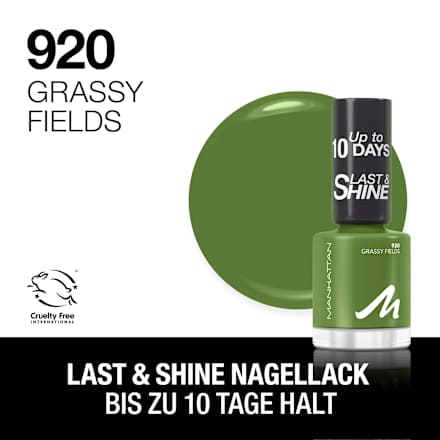 Nagellack Last & Shine 920 Grassy Fields MANHATTAN Cosmetics