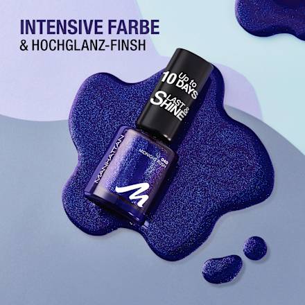 Nagellack Last & Shine 040 Midnight Rush MANHATTAN Cosmetics