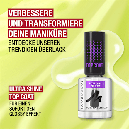 Top Coat Ultra Shine MANHATTAN Cosmetics