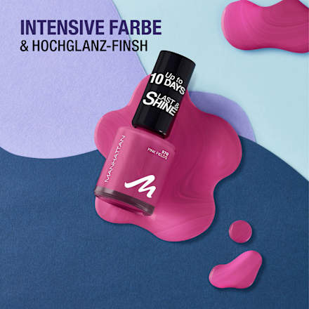 Nagellack Last & Shine 570 Pink Fields MANHATTAN Cosmetics
