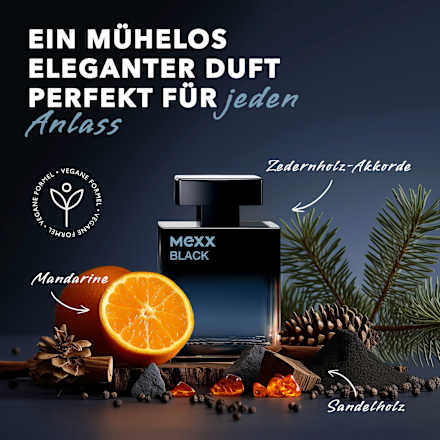 Eau de Toilette Black for him Mexx