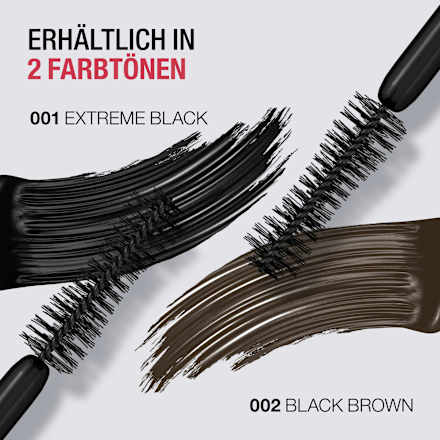 Mascara Volume Up 002 Extreme Black Brown MANHATTAN Cosmetics