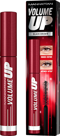 Mascara Volume Up 002 Extreme Black Brown MANHATTAN Cosmetics