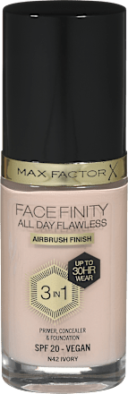 Facefinity 3u1 tekući puder – 42 Ivory, SPF 20 MAX FACTOR